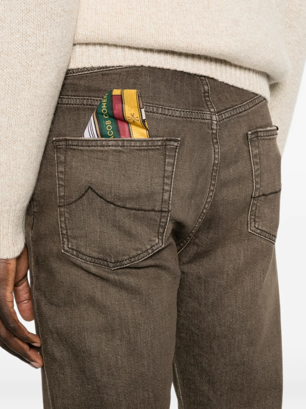 Jacob Cohën Straight jeans Bruin