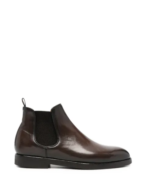 Officine Creative elasticated-panel leather boots