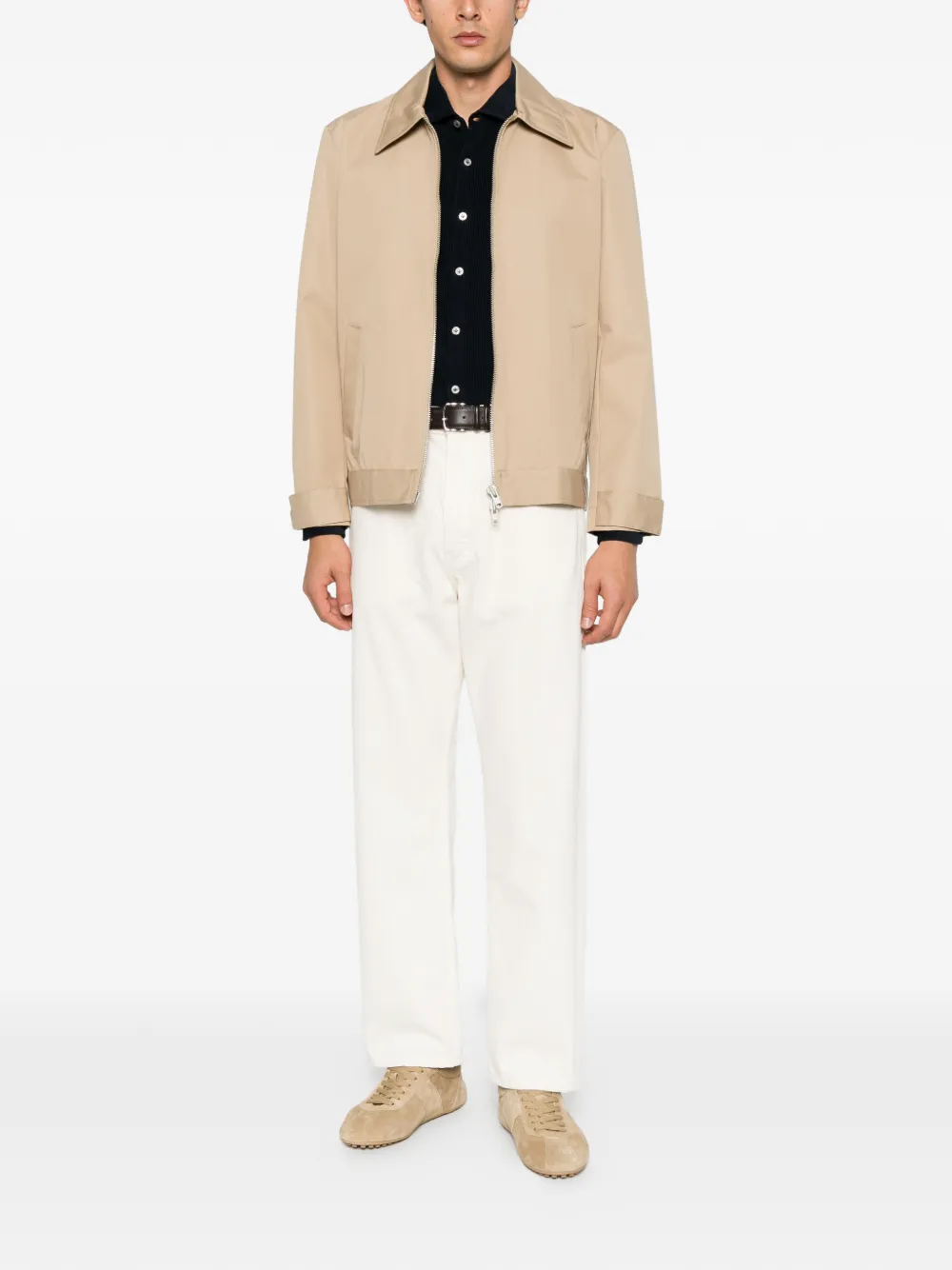 Sonrisa corduroy long-sleeve shirt - Blu