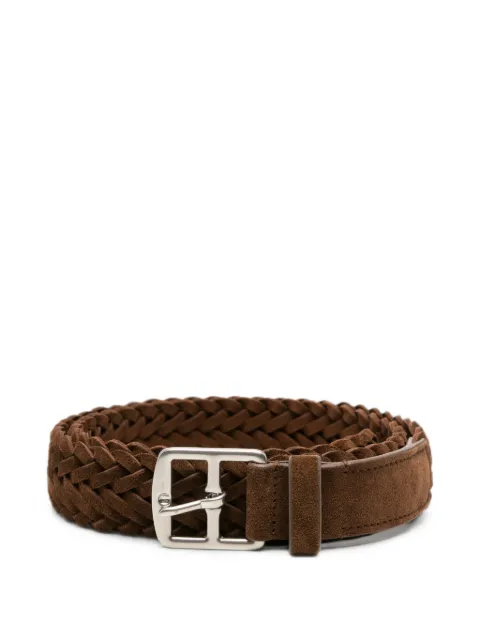 Officine Creative braided suede belt