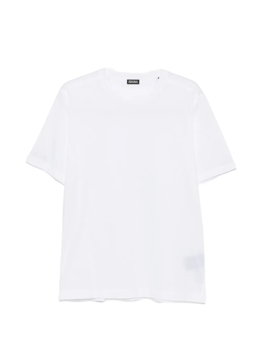 Zegna round-neck T-shirt - Weiß