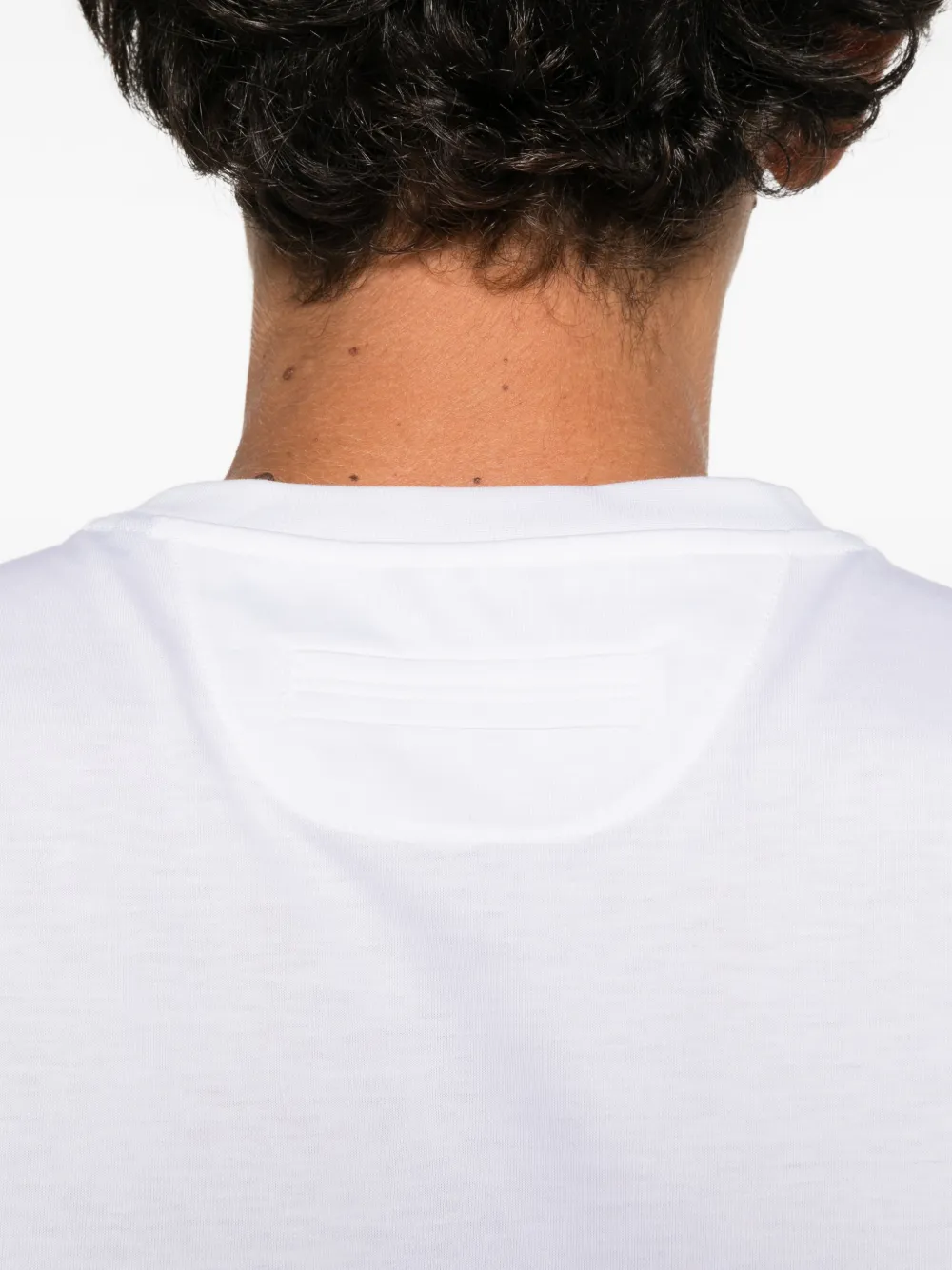 Zegna round-neck T-shirt Wit