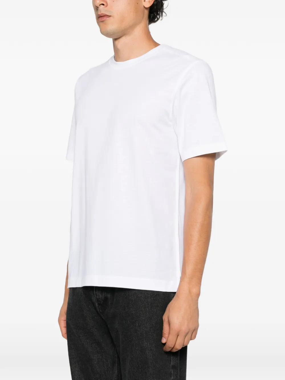 Zegna round-neck T-shirt Wit