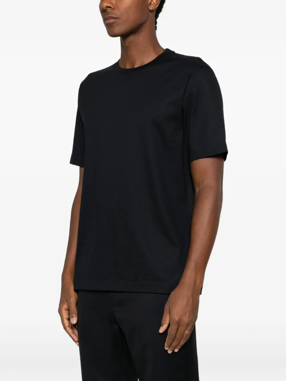 Zegna T-shirt met ronde hals Blauw