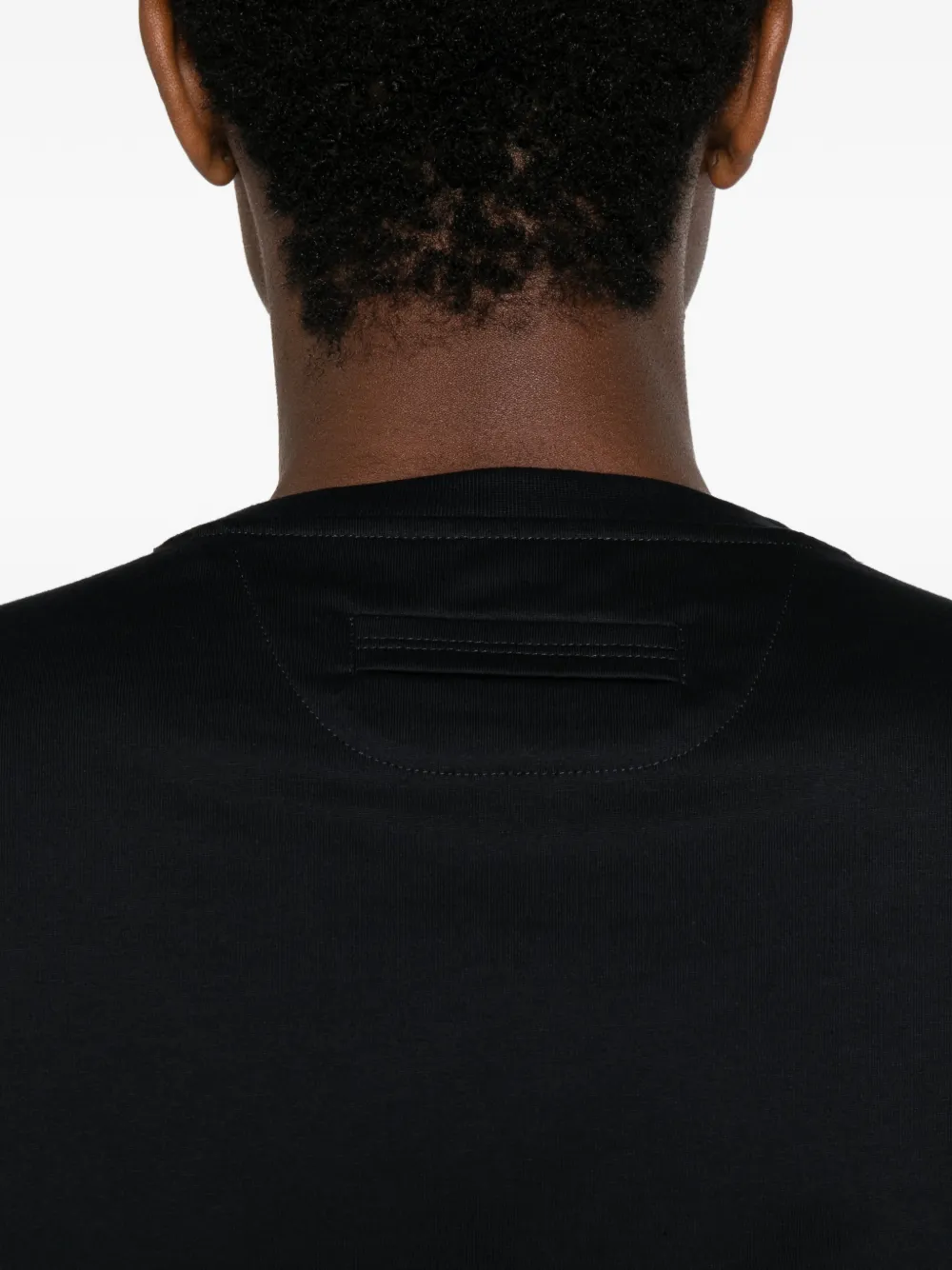 Zegna T-shirt met ronde hals Blauw