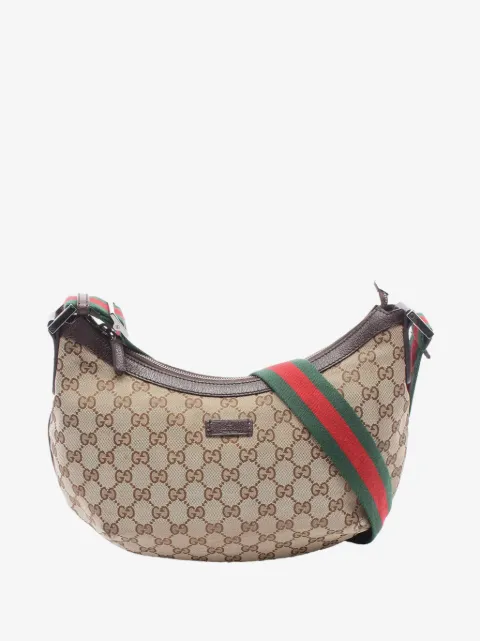 Gucci Pre-Owned bolsa crossbody Web en lona GG 2000-2015