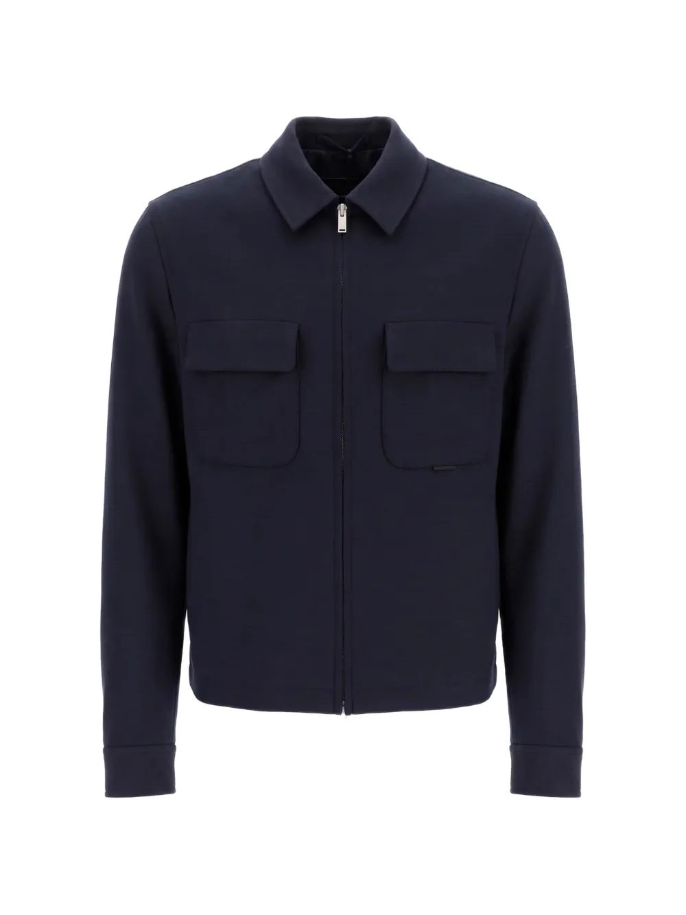 Lardini zip-up flap-pocket jacket - Blu