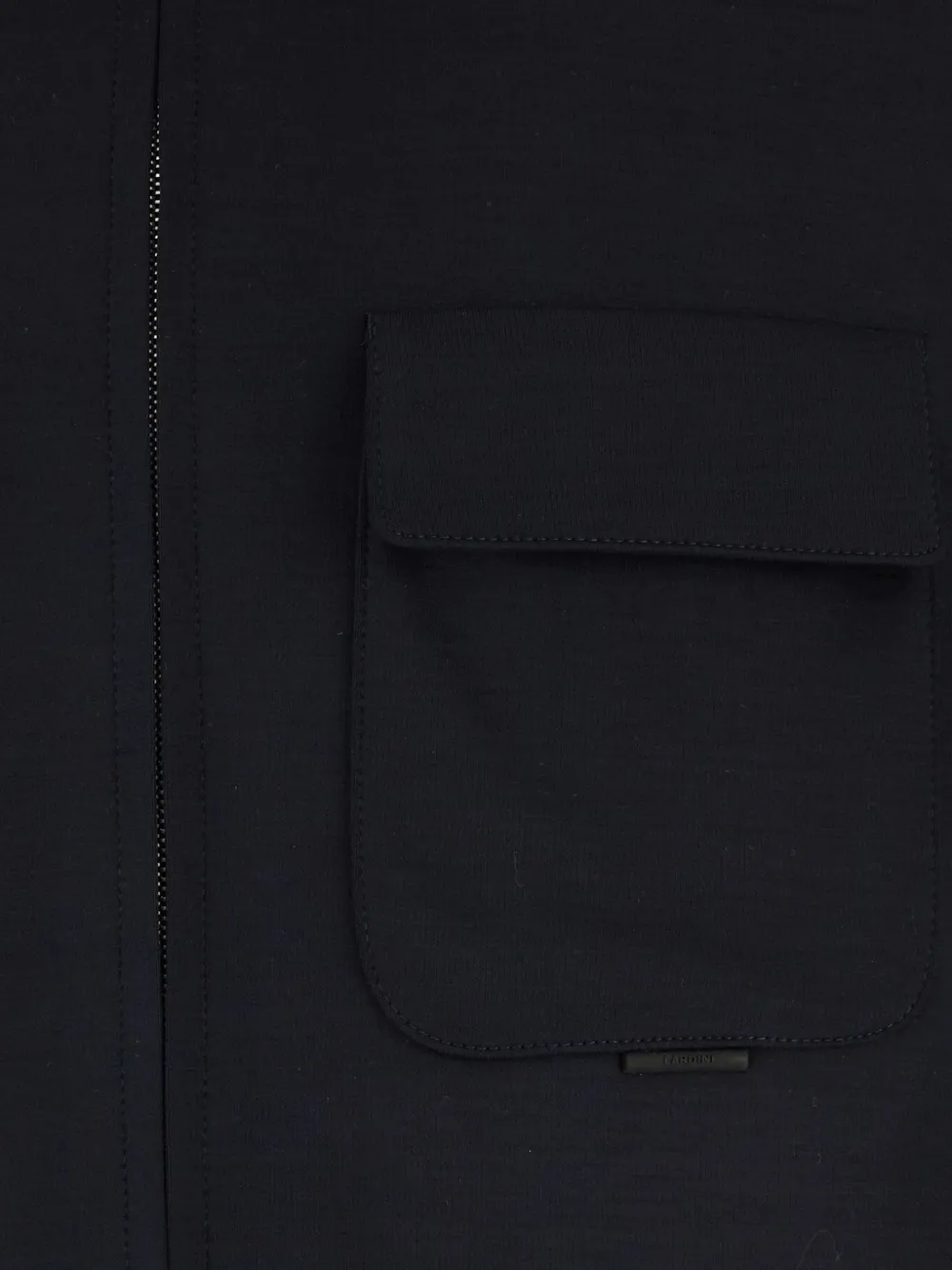 Lardini zip-up flap-pocket jacket Blauw