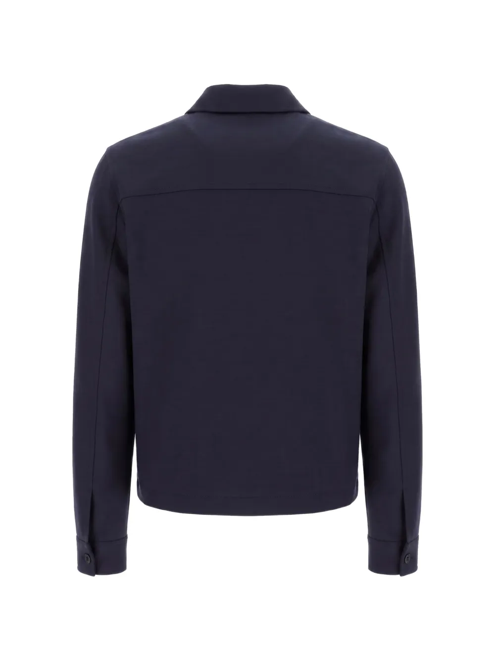 Lardini zip-up flap-pocket jacket Blauw