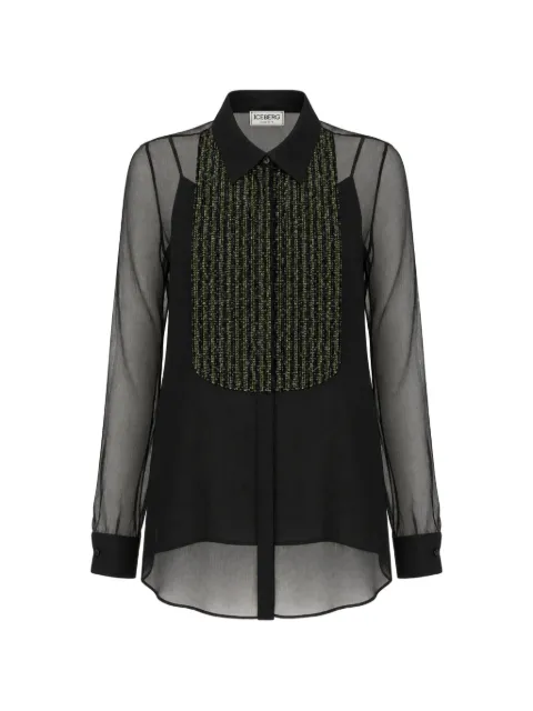Iceberg sequin-embellished shirt