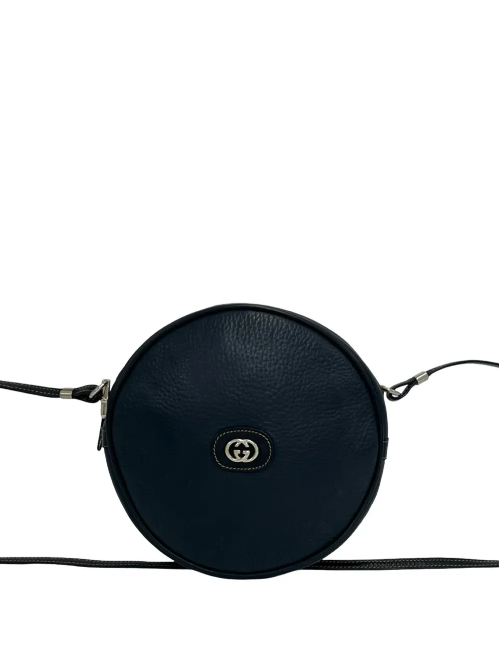 Gucci Pre-Owned 20th Century Leather crossbody bag - Blu