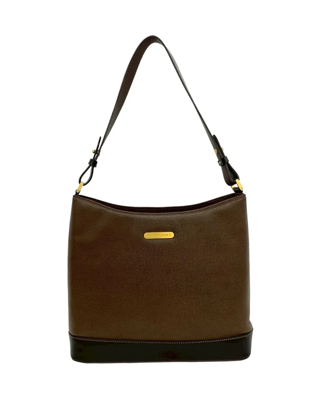 Burberry Pre-Owned 2000-2017 Leather shoulder bag - Marrone