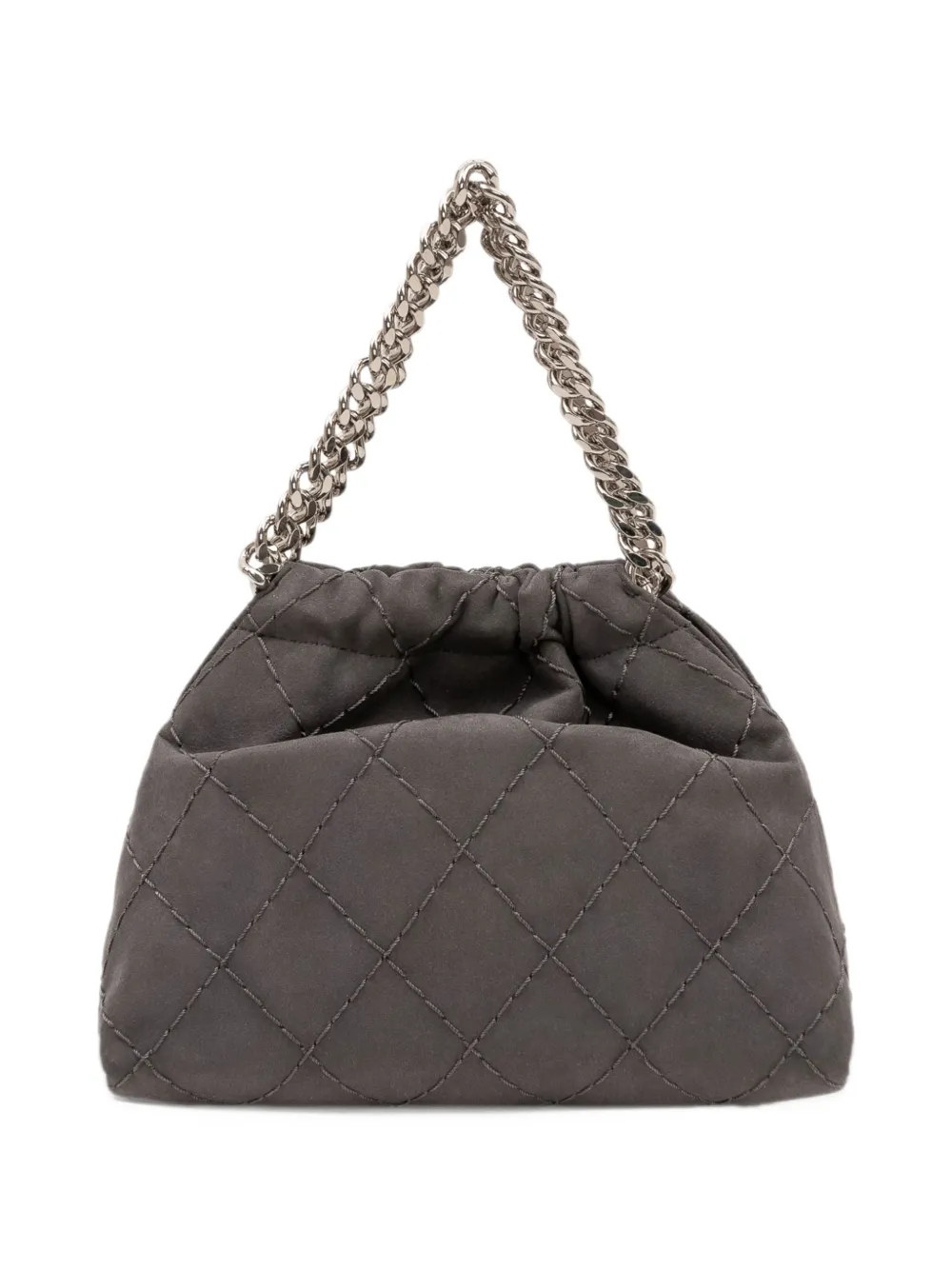 Stella McCartney Falabella quilted shoulder bag - Grigio