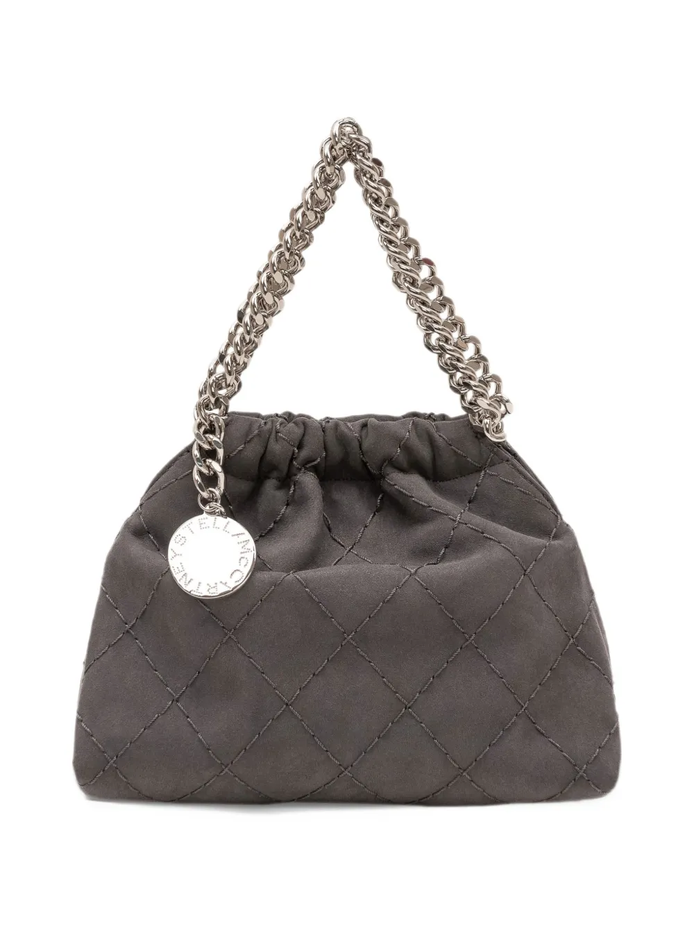 Stella McCartney Falabella quilted shoulder bag - Grigio