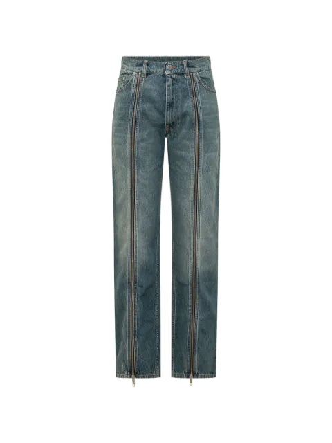 Stella McCartney zip-detail straight-leg jeans