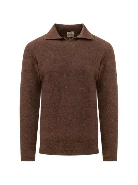 RAKKI long-sleeve polo sweater