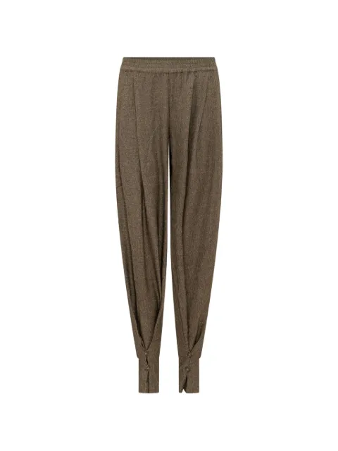 THE ANDAMANE Renee button-cuff tapered trousers