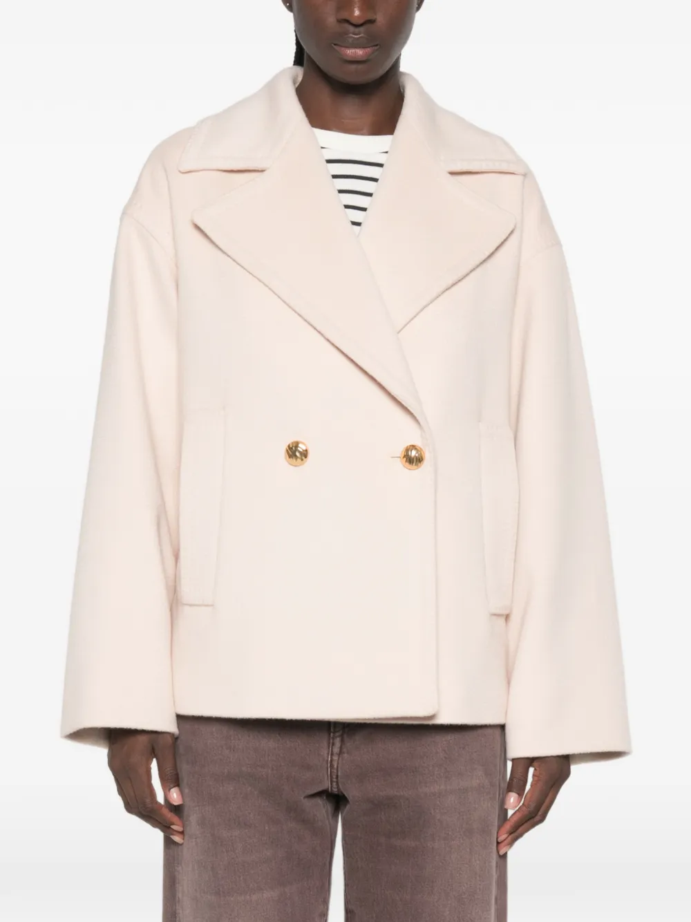 Max Mara Jack met lange mouwen Beige