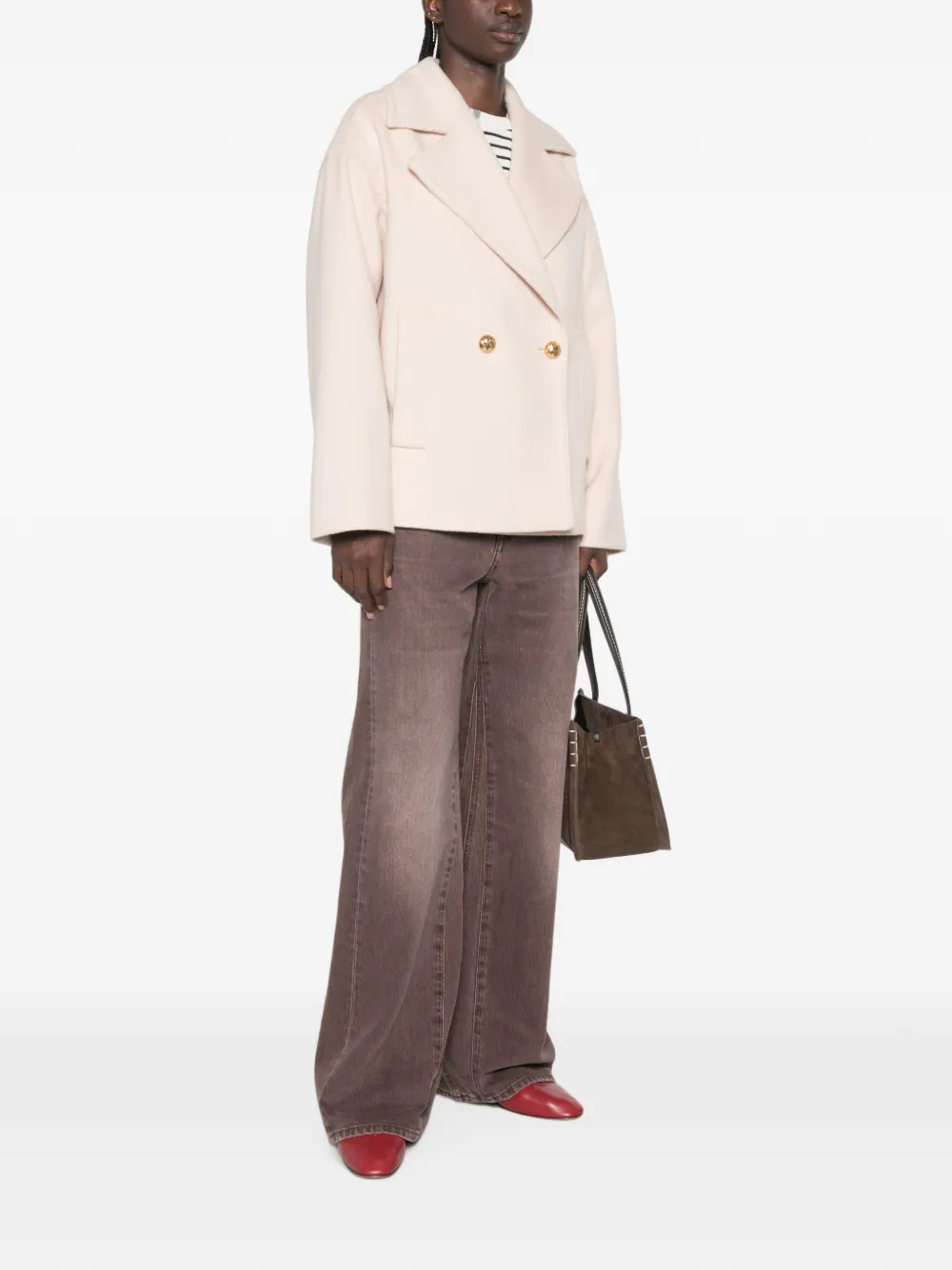 Max Mara Jack met lange mouwen Beige