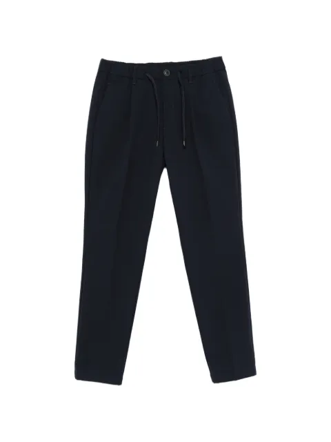 Herno drawstring-waist pleated tailored trousers