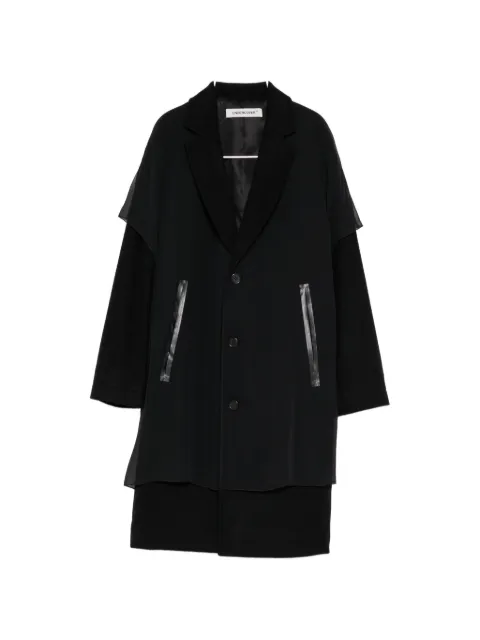 Undercover abrigo a capas con cuello en V