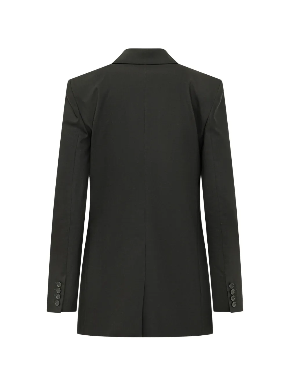 MSGM Blazer met dubbele rij knopen en puntige revers Zwart