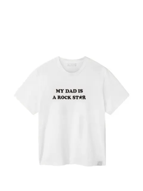 Stella McCartney slogan-print cotton T-shirt