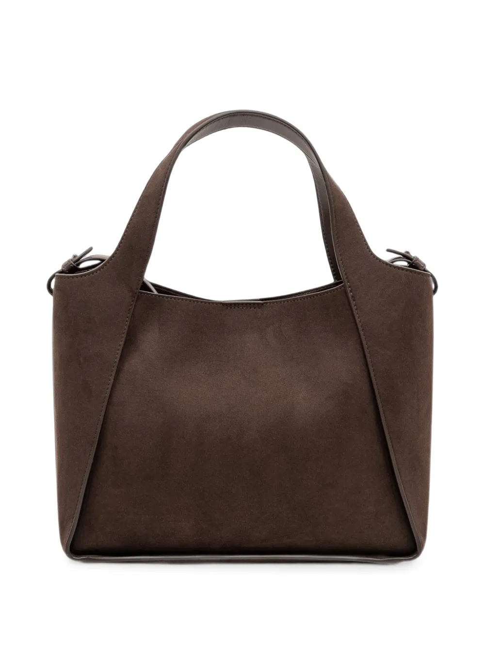 Stella McCartney Logo crocodile-effect tote bag Bruin