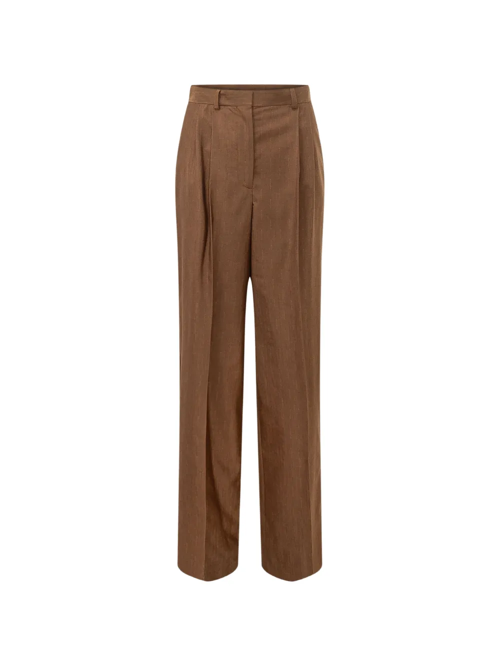 Stella McCartney pleated pinstripe trousers Bruin