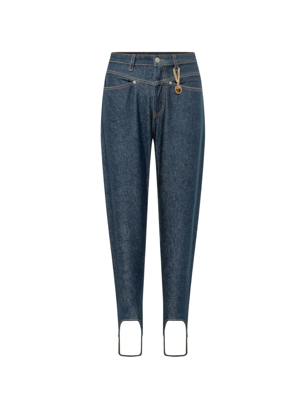 Stella McCartney stirrup slim-fit jeans - Blu