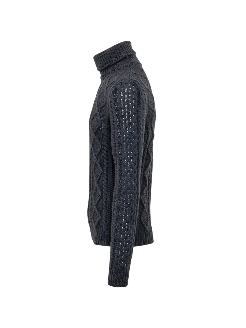 RAKKI The King Cool roll-neck sweater Blauw