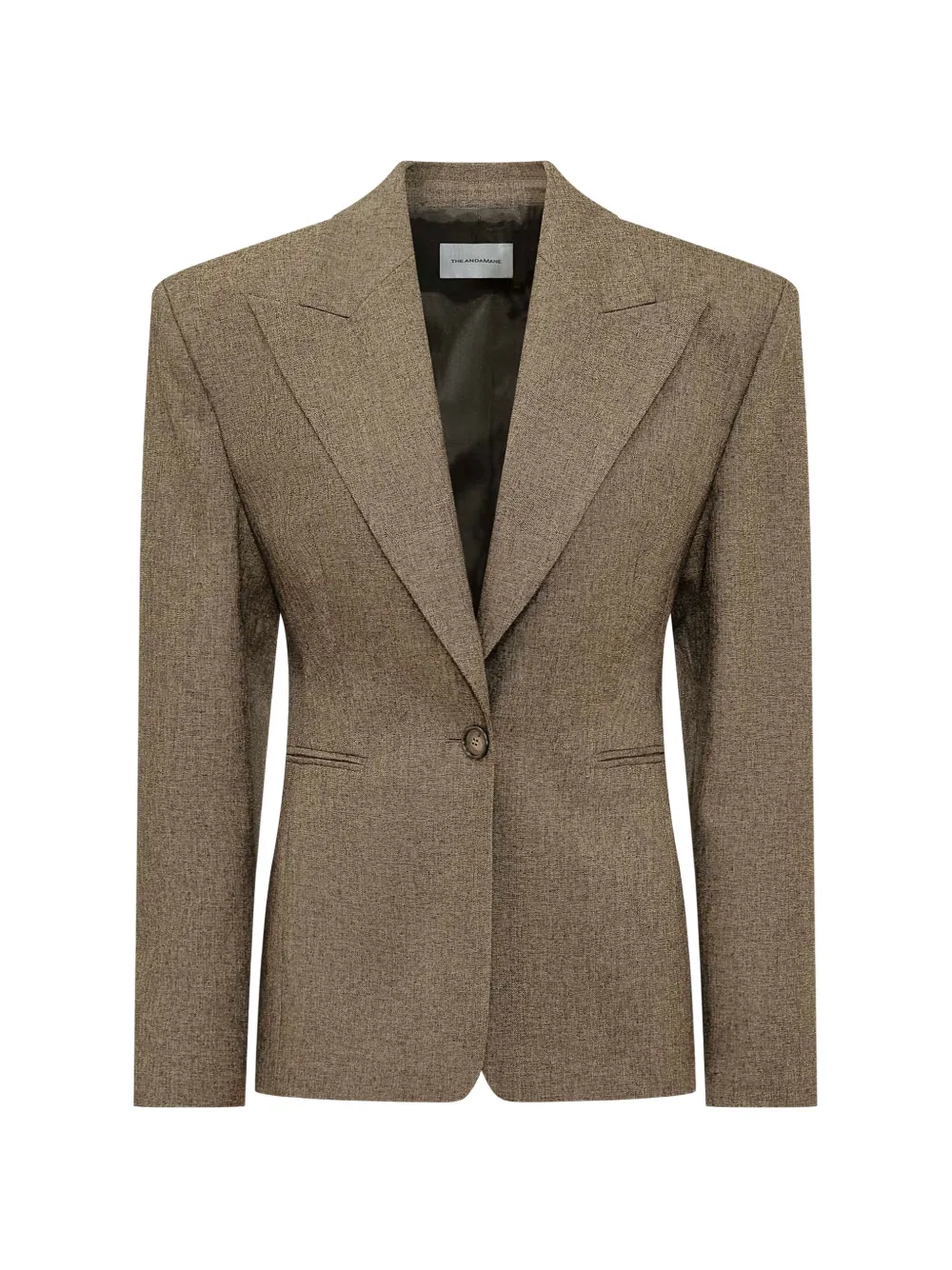 THE ANDAMANE Toni structured blazer - Braun