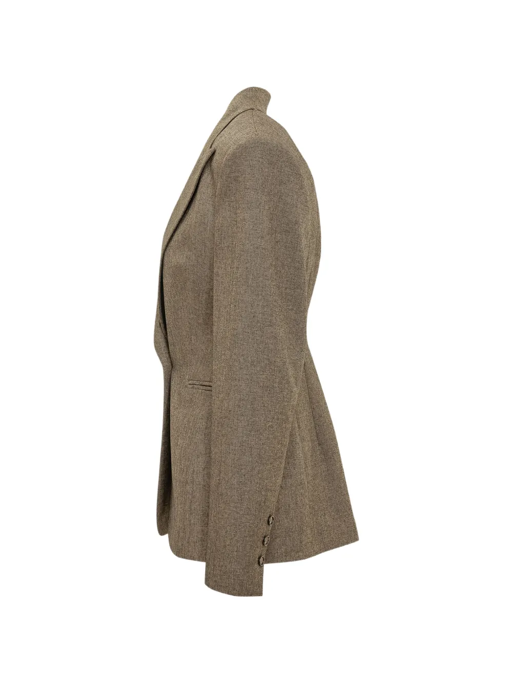THE ANDAMANE Toni blazer met structuur Bruin