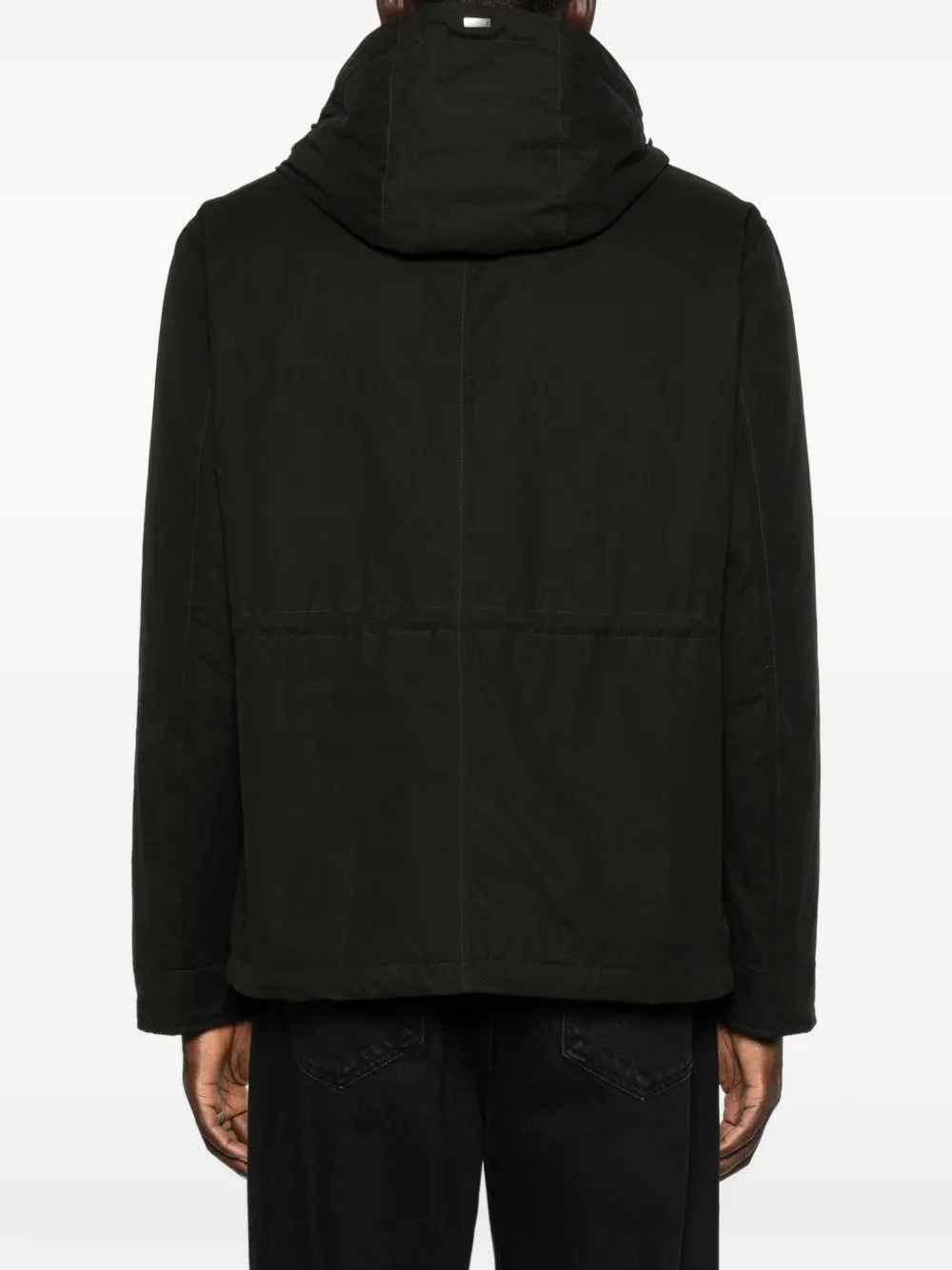 Herno Jack met capuchon Zwart