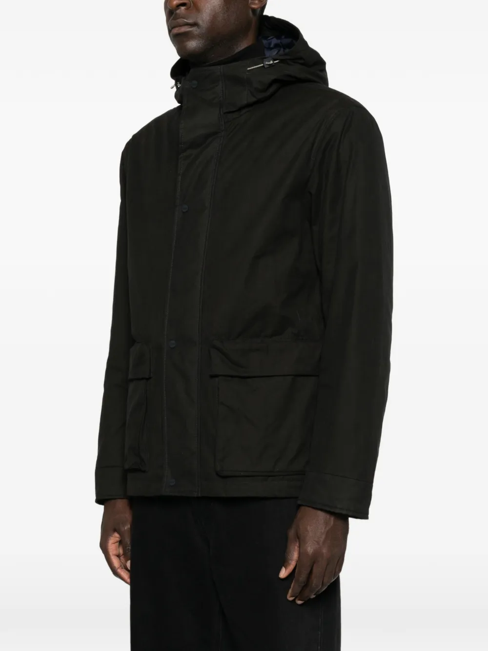 Herno Jack met capuchon Zwart