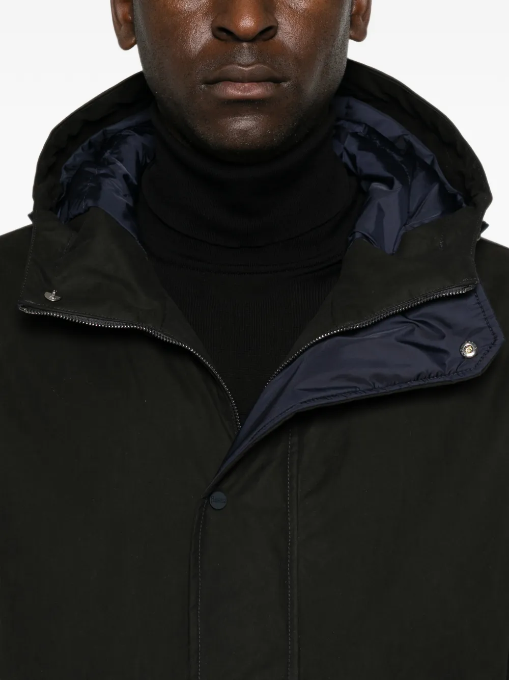 Herno Jack met capuchon Zwart