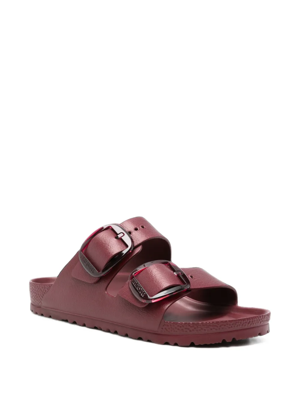 Birkenstock Madrid Big Buckle platte sandalen Rood
