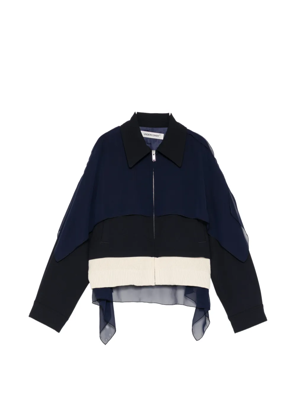 Undercover Jacke im Layering-Look - Blau