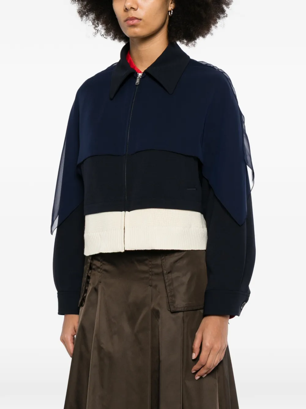 Undercover Gelaagd jack Blauw