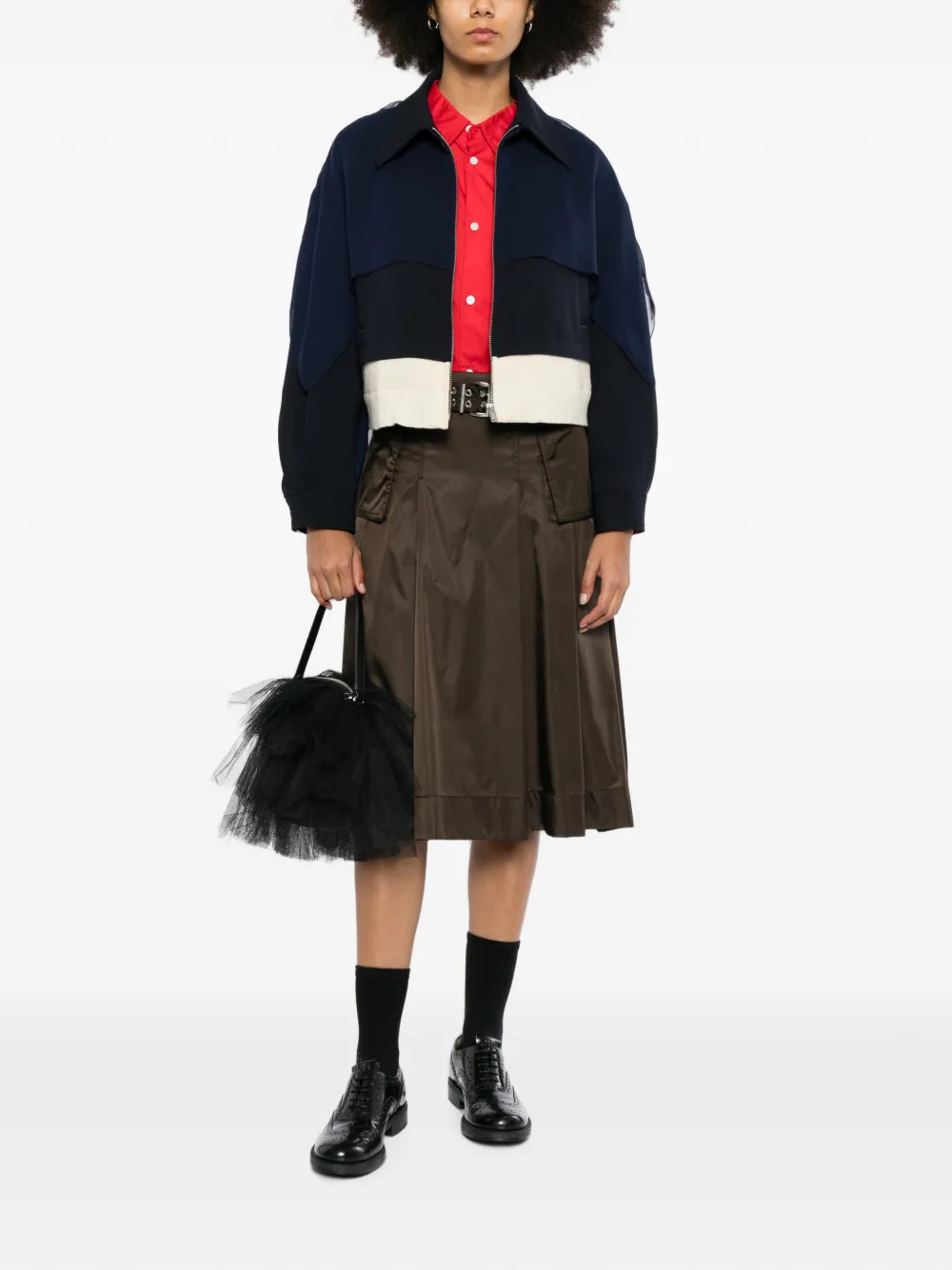 Undercover Gelaagd jack Blauw