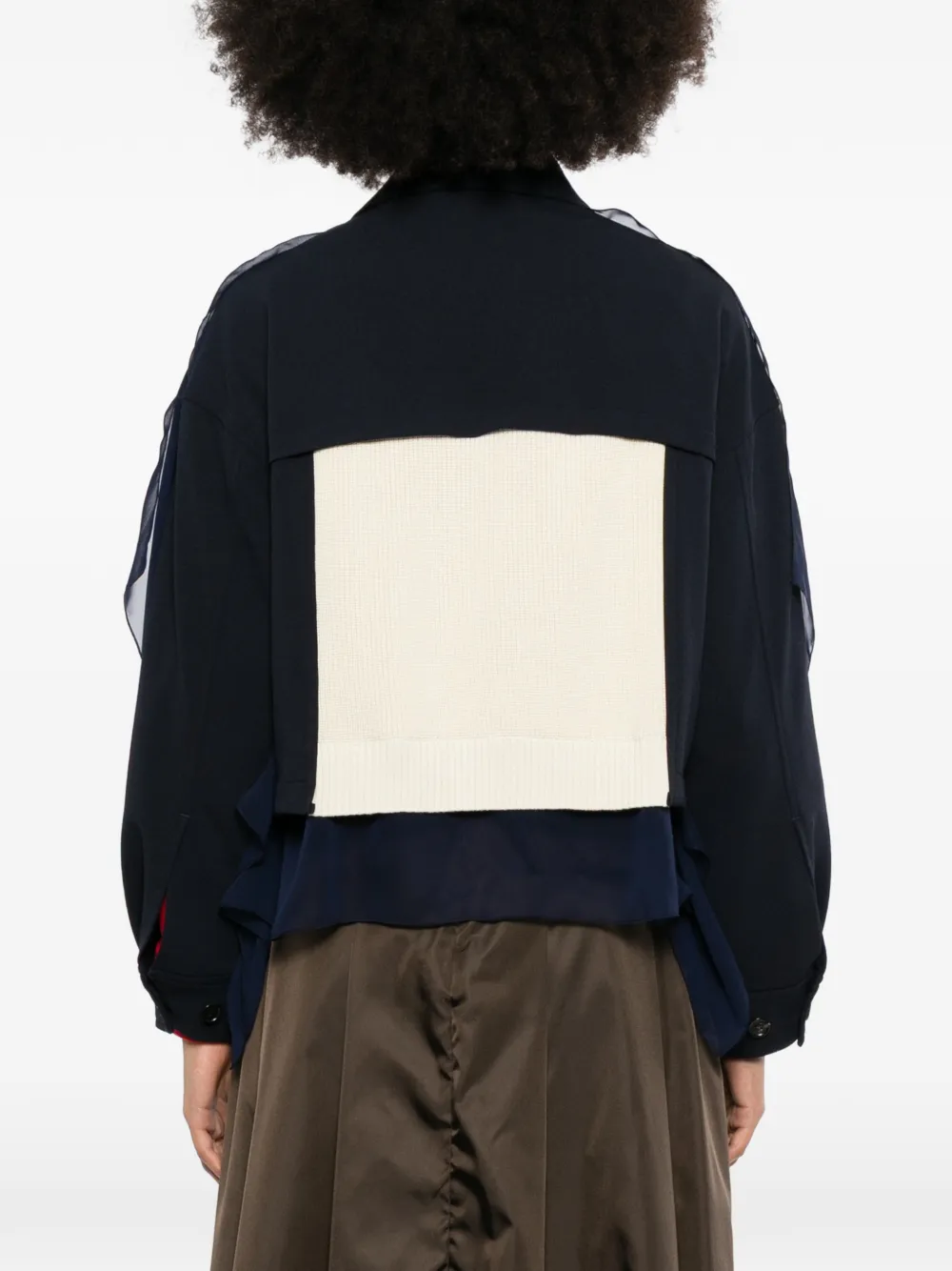 Undercover Gelaagd jack Blauw