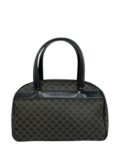 Celine Pre-Owned 20th Century Macadam Coated Canvas handbag