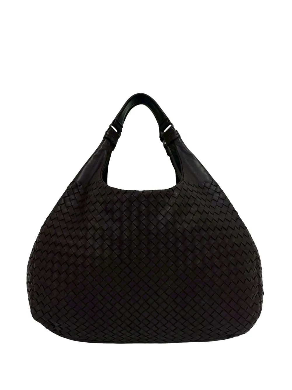 Bottega Veneta Pre-Owned 2012-2026 Large Nappa Intrecciato Campana hobo bag - Marrone