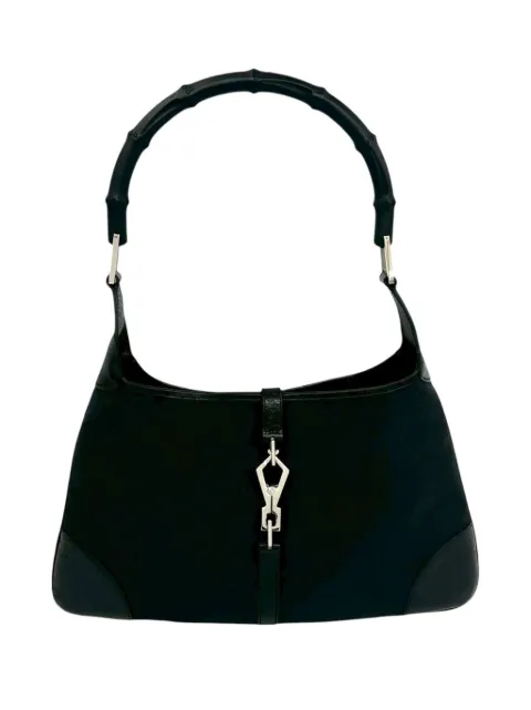 Gucci Pre-Owned 2000-2026 Canvas Bamboo Jackie hobo bag