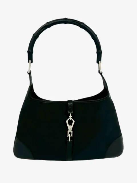 Gucci Pre-Owned 2000-2026 Canvas Bamboo Jackie hobo bag