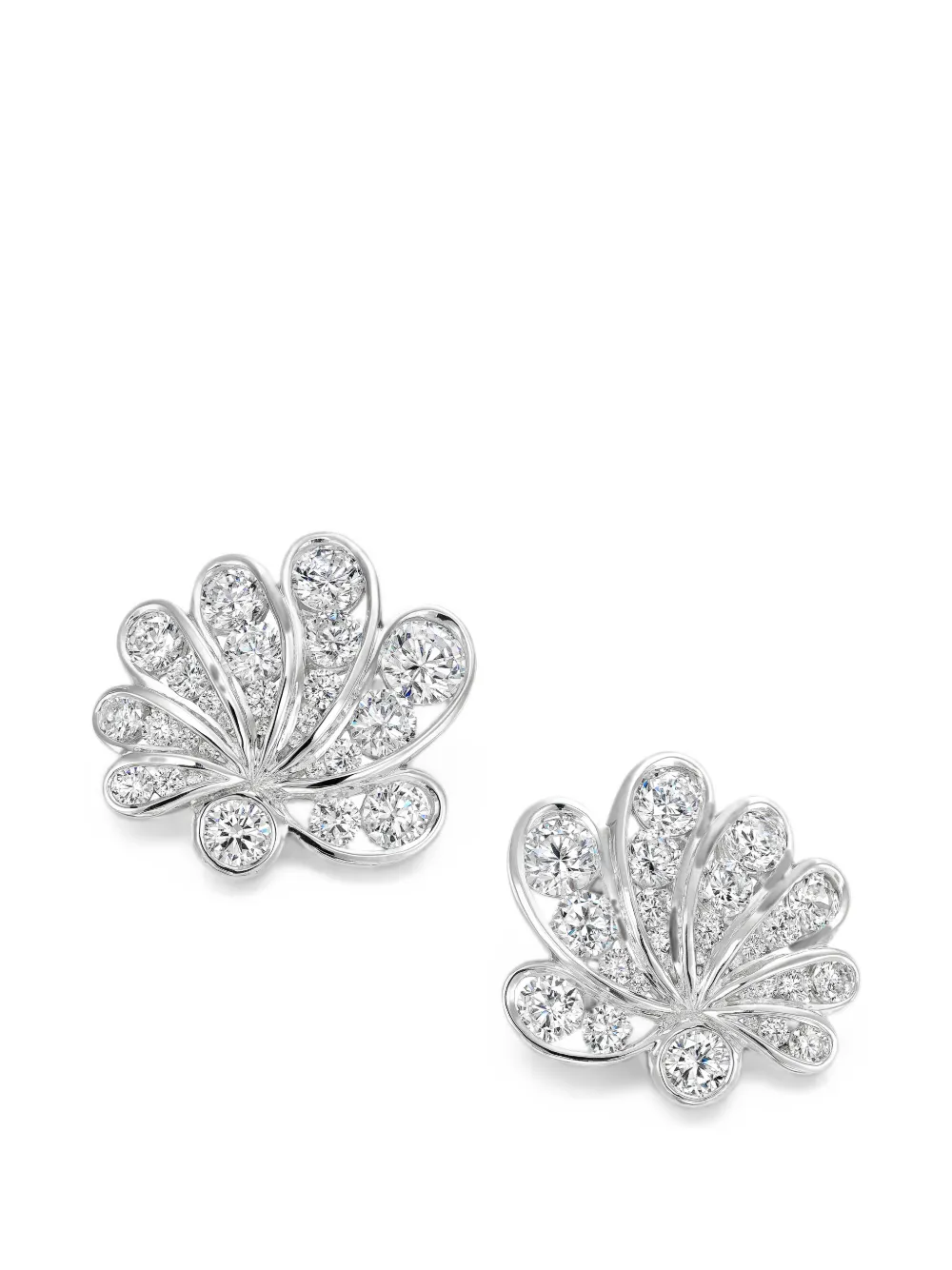 Anabela Chan Chanterelle Ohrringe mit Diamanten - Silber