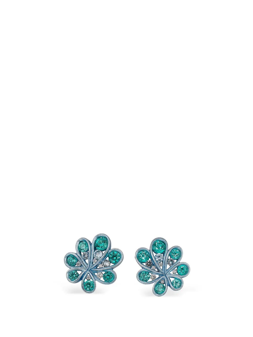 Anabela Chan Ocean Paraiba Chanterelle Ohrstecker - Silber