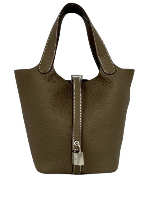 Hermès Pre-Owned 2017 Clemence Picotin Lock 18 handbag