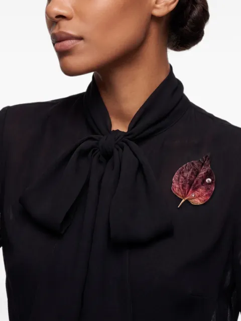 Anabela Chan broche Autumn Leaf