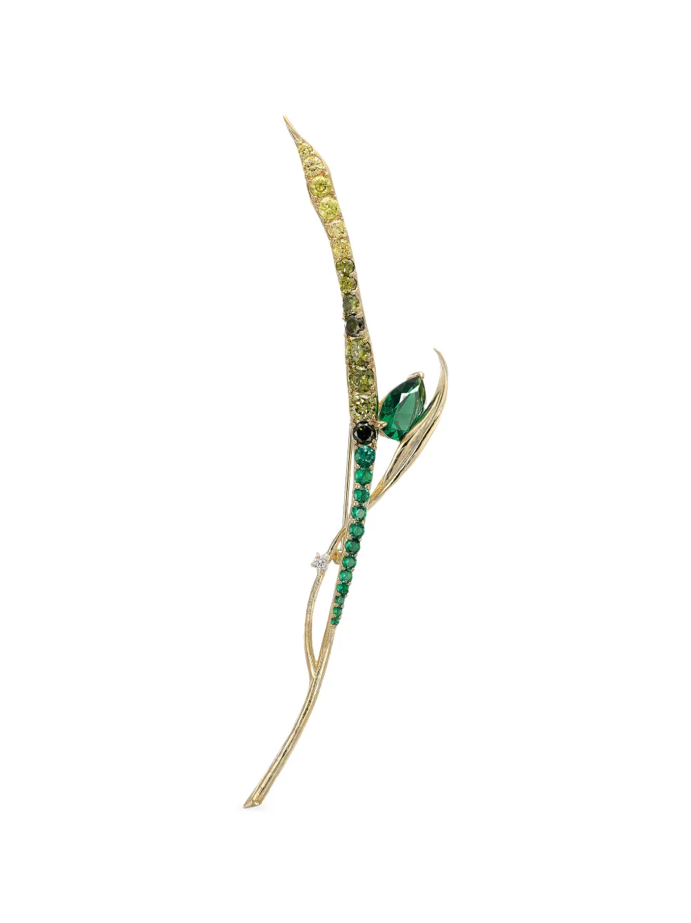 Anabela Chan Blades of Grass Brosche - Gold